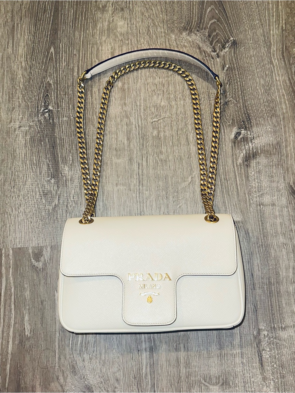Prada Patina Saffiano Bag
